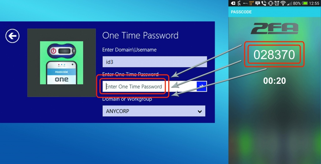 One-Time-Password (OTP)    